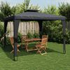 vidaXL Gazebo Anthracite Powder-coated steel Large