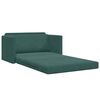 vidaXL Sofa Bed Dark Green 48.82 x 80.32 x 24.02 in Velvet