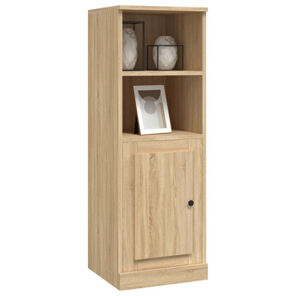 vidaXL Highboard Sonoma oak Engineered wood Medium Highboard