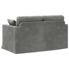 vidaXL Sofa Dark Grey