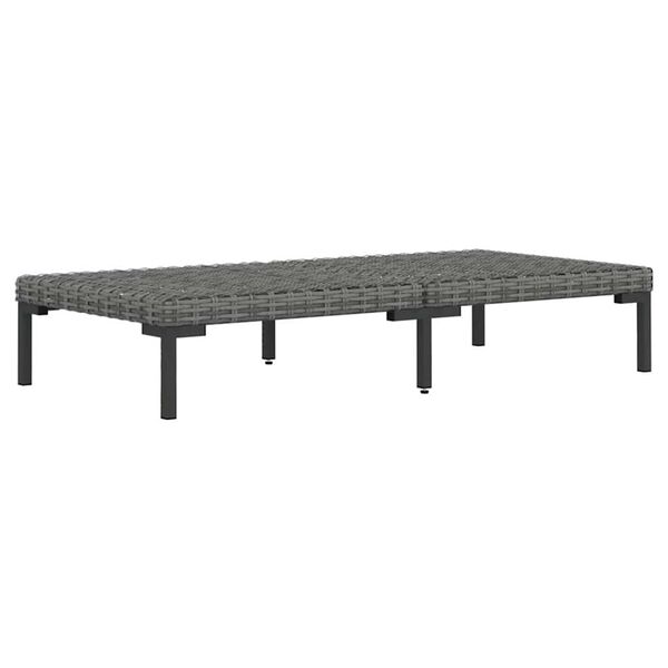 vidaXL Garden Lounge Set Dark Grey