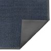 vidaXL Doormat Blue Polypropylene and PVC 15.7 x 23.6 in Doormat