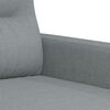 vidaXL Sofa Set Light Grey