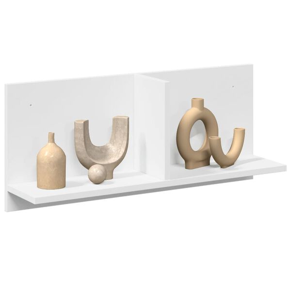 vidaXL Wall Cabinet White Engineered wood Medium Wall Cabinet