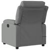 vidaXL Massage Recliner Chair Dark Grey