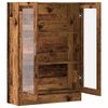 vidaXL Book Cabinet Old wood Engineered wood Medium Book Cabinet