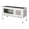 Kerbl Rodent Cabin White Wood, Bitumen, Plastic 45.7x17.7x24.4 in