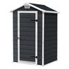 Keter Garden Shed Dark Grey Polypropylene Compact Garden Shed