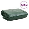vidaXL Tarpaulin Green 13.1x26.2' 7.11 oz/ft²