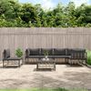 vidaXL Garden Lounge Set Anthracite