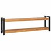 vidaXL Bench with Storage Brown 160 x 30 x 50 cm Solid teak wood