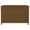 vidaXL Garden Raised Bed Honey Brown Solid Pine Wood 47.0x32.5x30.7 in