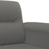 vidaXL Sofa Chair Dark Grey Microfiber Fabric Single Durable