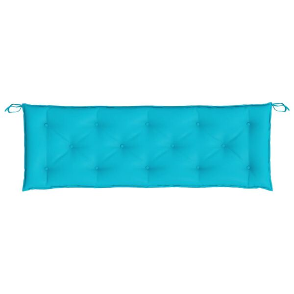 vidaXL Garden Bench Cushion Turquoise Oxford fabric (100% polyester)