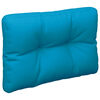 vidaXL Pallet Cushion Light blue 100% Polyester 19.7" x 15.7" x 4.7