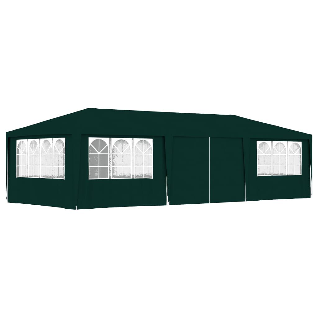 FoxHunter 3x6M Party Tent Outdoor PE Garden Gazebo Marquee Canopy W/4 Side Walls 