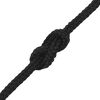 vidaXL Boat Rope Full Black 0.08 " 164.0 ' Polypropylene