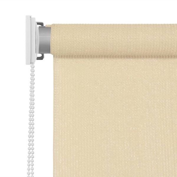 vidaXL Outdoor Roller Blind 86.6"x90.6" Cream