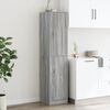 vidaXL Apothecary Cabinet Grey Sonoma Engineered Wood Medium