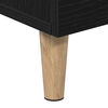 vidaXL TV Cabinet Black Oak 150 x 30 x 50 cm Engineered Wood
