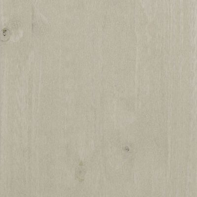 vidaXL Sideboard HAMAR White 33.5"x13.8"x31.5" Solid Wood Pine