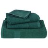 vidaXL Bath Towel Set of 10 Green 100% Cotton Large Durable