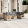 vidaXL Garden Sofa Set Beige
