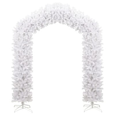 vidaXL Christmas Tree Arch White 106.3"
