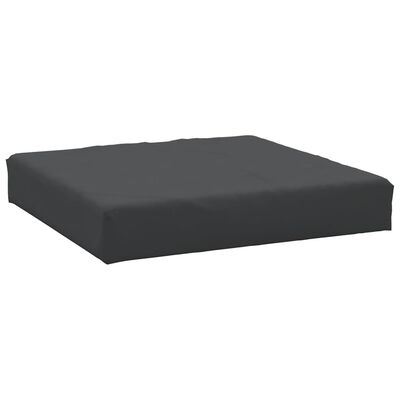 vidaXL Pallet Cushion Black 23.6"x23.6"x3.1" Oxford Fabric