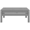 vidaXL Garden Lounge Set Grey Solid pine wood Large Modular