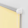 vidaXL Roller Blind Yellow 100% Polyester 39.4x90.6 in Height-Adjustable