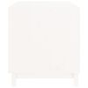 vidaXL Dog House White Solid Pine Wood 35.4 x 23.6 x 26.4 in Durable