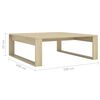 vidaXL Coffee Table Sonoma Oak Engineered Wood Large Durable