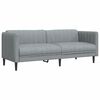 vidaXL Sofa Set Light Grey