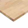 vidaXL Desk Top Natural Oak Solid Oak Wood 39.4 x 19.7 in Durable