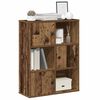 vidaXL Bookcase Old wood Engineered wood Medium Bookcase Rectangular