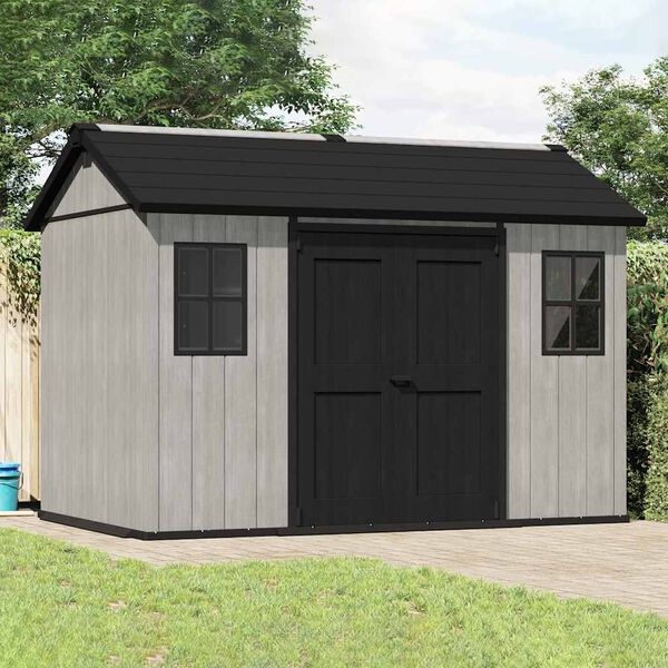 Keter Garden Storage Shed Anthracite Polypropylene Large