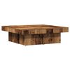 vidaXL Coffee Table Old wood Engineered wood 35.4x35.4x11.0 in