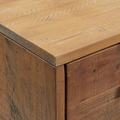 vidaXL Shoe Rack 29.5"x15.7"x43.3" Solid Wood Pine