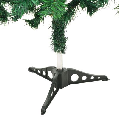 vidaXL Artificial Christmas Tree with LEDs&Stand 47.2" 230 Branches