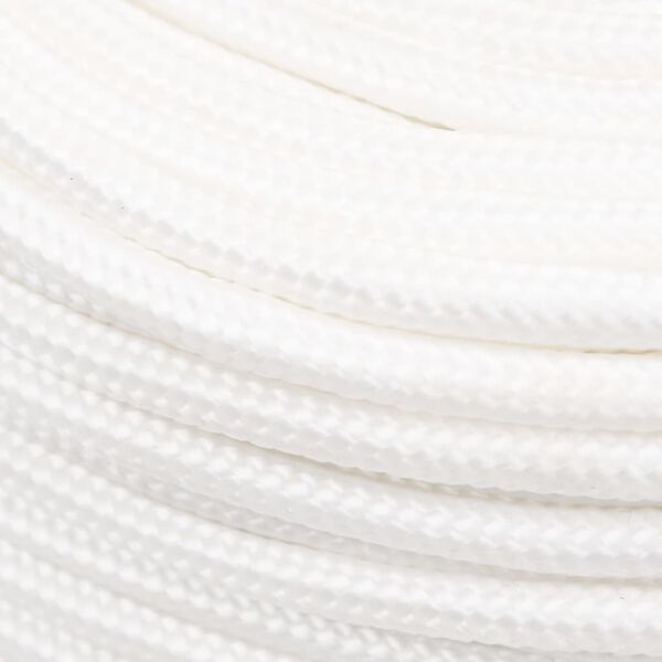vidaXL Boat Rope Full White 0.31 " 82.0 ' Polypropylene