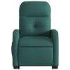 vidaXL Stand Up Massage Recliner Chair Dark Green