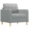 vidaXL Sofa Set Light gray