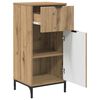 vidaXL Bathroom Furniture Set 2 pcs artisan oak Engineered wood