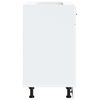 vidaXL Kitchen Base Cabinet White Engineered wood 31.5 x 18.1 x 32.1 in