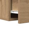 vidaXL Bedside Cabinet artisan oak 35 x 35 x 20 cm Engineered wood