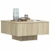 vidaXL Coffee Table Sonoma Oak Engineered Wood Medium Durable