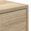 vidaXL TV Cabinet Set of 2 Sonoma Oak Engineered Wood