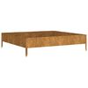 vidaXL Garden Raised Bed Rusty Corten Steel 39.4 x 39.4 x 10.2 in