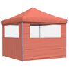 vidaXL Party Tent Terracotta, Blue